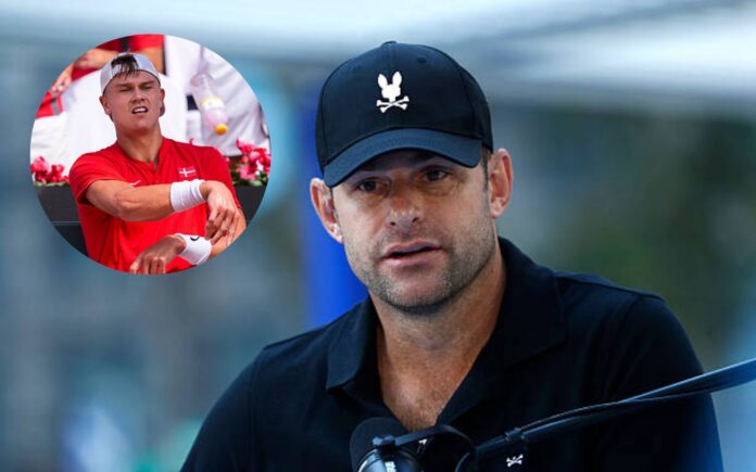 “We’re all petulant little babies” – Andy Roddick makes feelings clear on Holger Rune’s controversial Davis Cup moment snubbing umpire